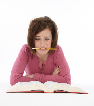 Photo of Anxious test taker