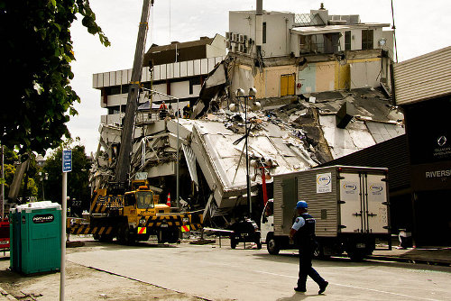 New Zealand Destroyed Building-post New Zealand Destroyed Building-post
