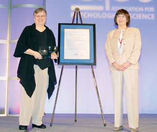 Leslie G. Ungerleider at her William James Fellow Award Address