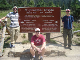 Alan Castel (left), Dave McCabe (center) and Matt Rhodes (right)