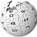 This is a photo of Wikipedia's globe logo.