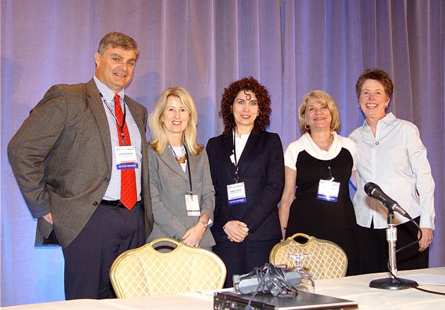 From Left to Right: Tyrone Cannon, Jill M. Hooley, Robin Cautin, Elaine Walker and Ann M. Kring.