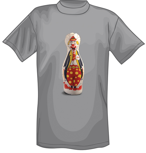 It may be a once-in-a-lifetime opportunity: the chance to visit Albert Bandura’s original Bobo doll while wearing your very own Bobo t-shirt. These fine shirts will be on sale in the Exhibit Hall, where you can visit the original Bobo doll and have your photo taken with a life-sized version of psychological science’s favorite clown.