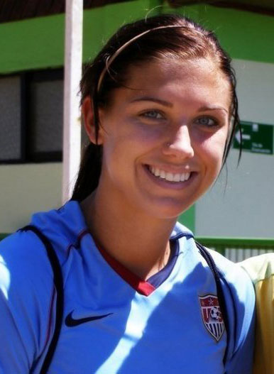 Alex Morgan, a forward for the US National Womens Soccer Team