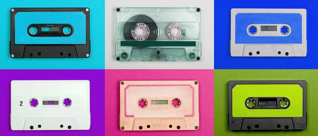 Cassette Tape Collection – Vintage audio tapes