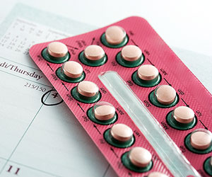 This is a photo of hormonal contraception pills.