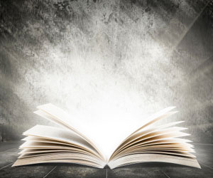 This is a photo of an open book.