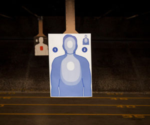 This is a photo of shooting targets.