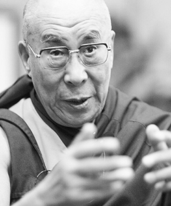 This is a photo of the Dalai Lama.