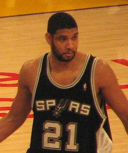 This is a photo of Tim Duncan.