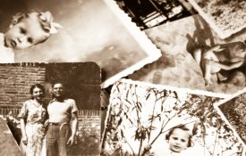 Vintage Family Black and White Photos