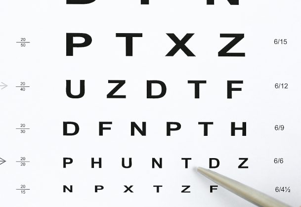 Pi Eye Chart