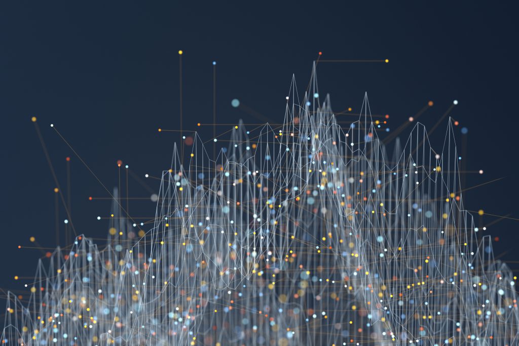 Graphic of data point spread