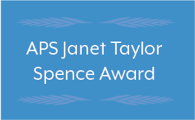 Thumbnail Image for APS Janet Taylor Spence Award for Transformative Early Career Contributions