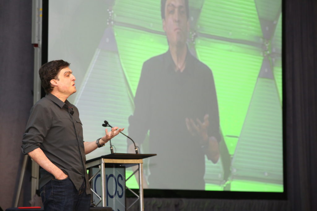 Dan Ariely presenting his Keynote talk at APS 2016 in Chicago.
