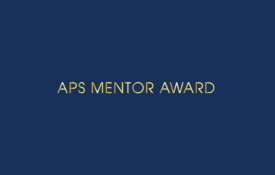 Thumbnail Image for APS Mentor Award
