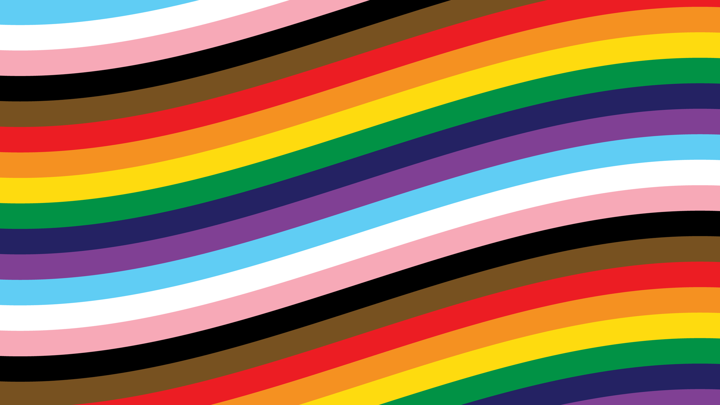 LGBTQIA Rainbow Pride Flag Striped Background