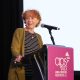 Nora S. Newcombe speaking at the APS Annual Convention in 2023.