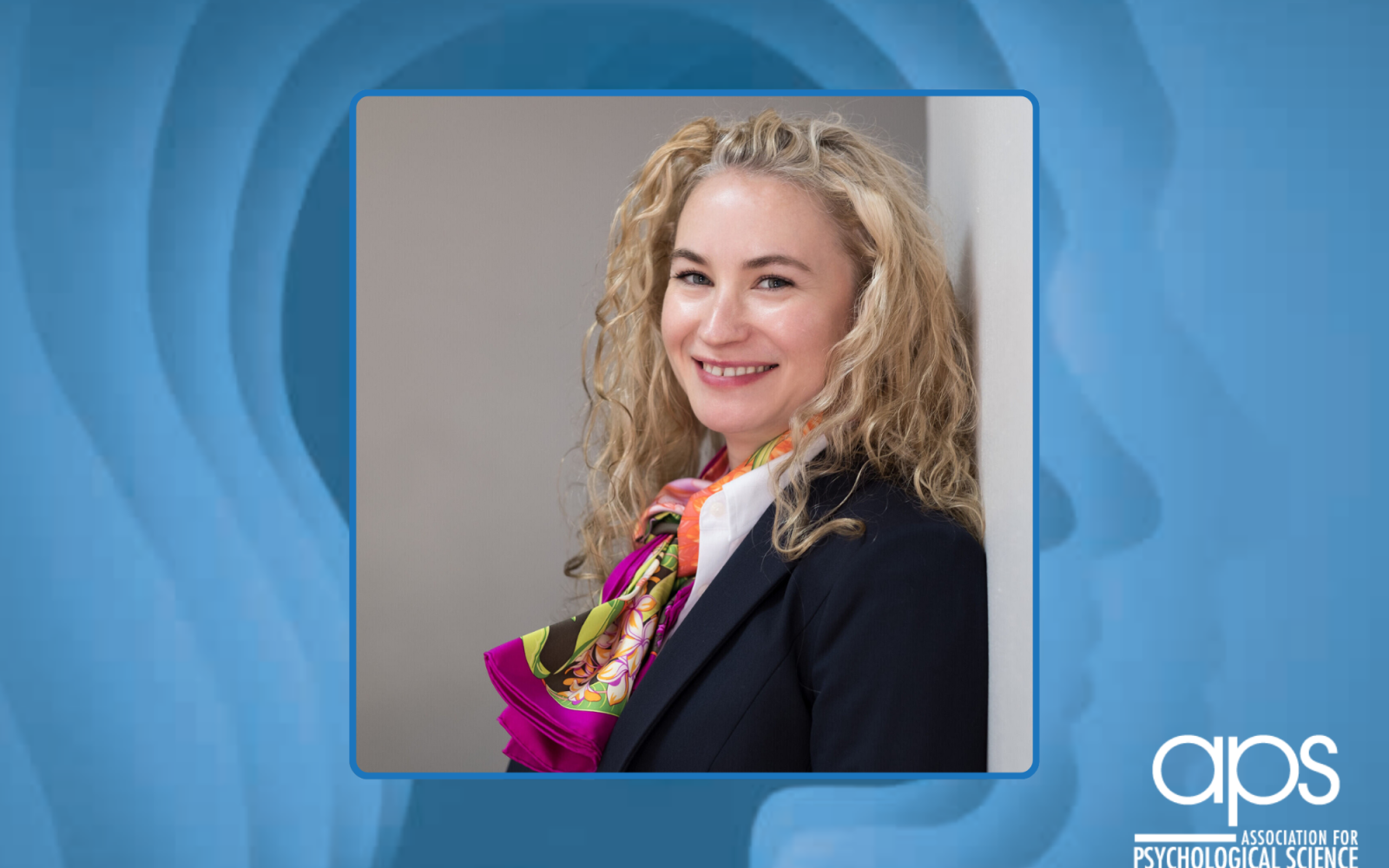 Headshot of Rachael Jack over the new APSO journal cover.