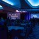 A convention ballroom before a session at the APS 37th Annual Convention.