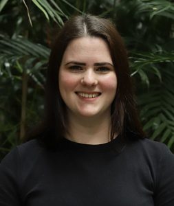 Headshot of Kaitlyn Harper. Photo of brunette woman with shoulder length hair