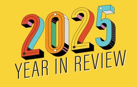 Illustration reading 2025 Year in Review
