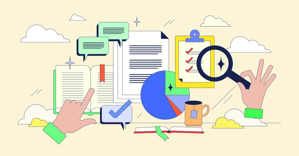 Qualitative information content analysis illustration.