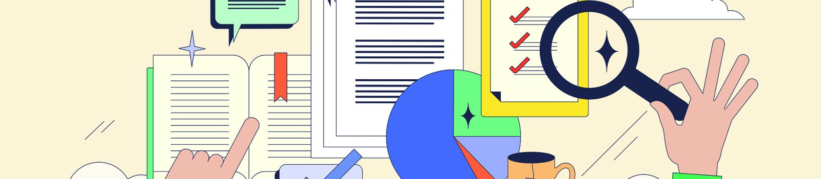 Qualitative information content analysis illustration.